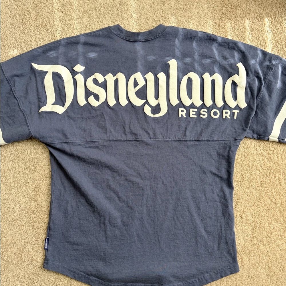 Disney Disneyland Parks Resort Spirit Jersey Blue Adult Size‎ Small - Authentic